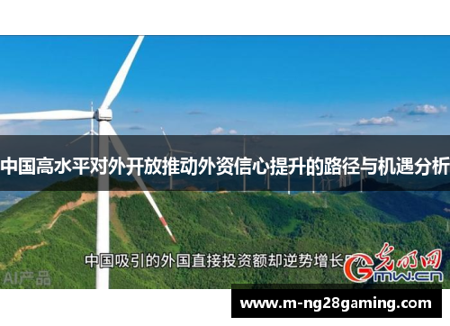 中国高水平对外开放推动外资信心提升的路径与机遇分析